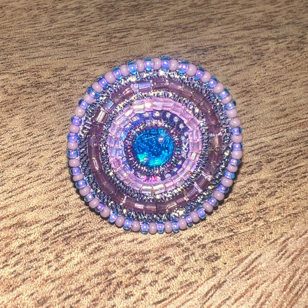 NWOT Pier 1 Beaded Adjustable Ring